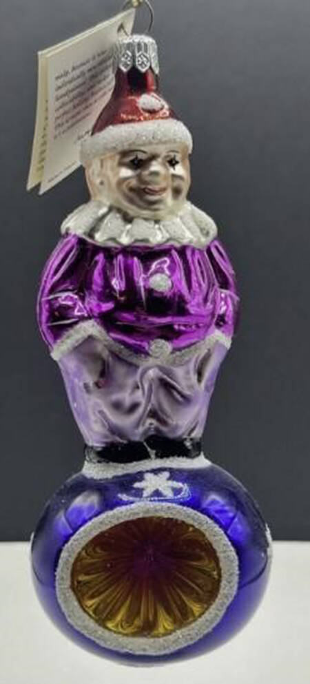 Reflectors (Figural) Jack Clown-Purple/Green Pants - No Box