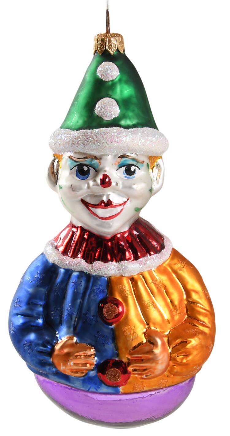 Clowns & Circus Willy Wobble-Green Hat - No Box