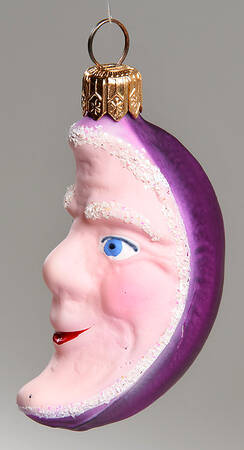 Celestial Crescent Moon-Purple - No Box
