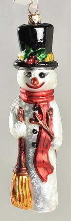 Snowmen with Broom Slim Chuckles - No Box