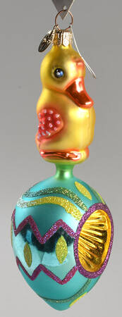 Reflectors (Figural) Eggs And Quackers-Teal - No Box