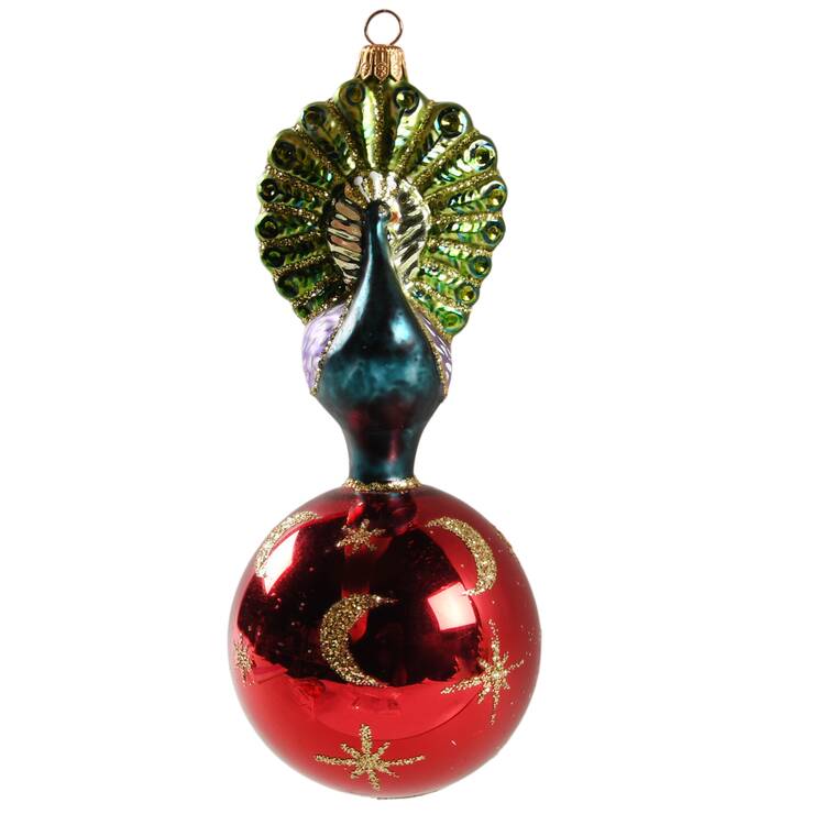 Birds Celestial Peacock (Proud Peacock)Red - No Box