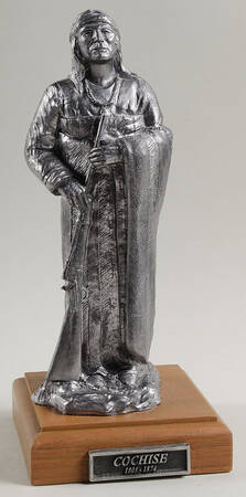 Native American Figurines Cochise 1805-1874 - No Box
