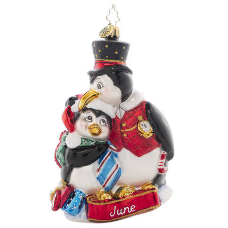 Ornament of the Month 2023 Here's To The Dads-June - No Box