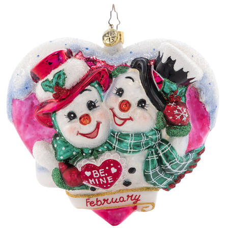 Ornament of the Month 2023 Forever And Always-February - No Box