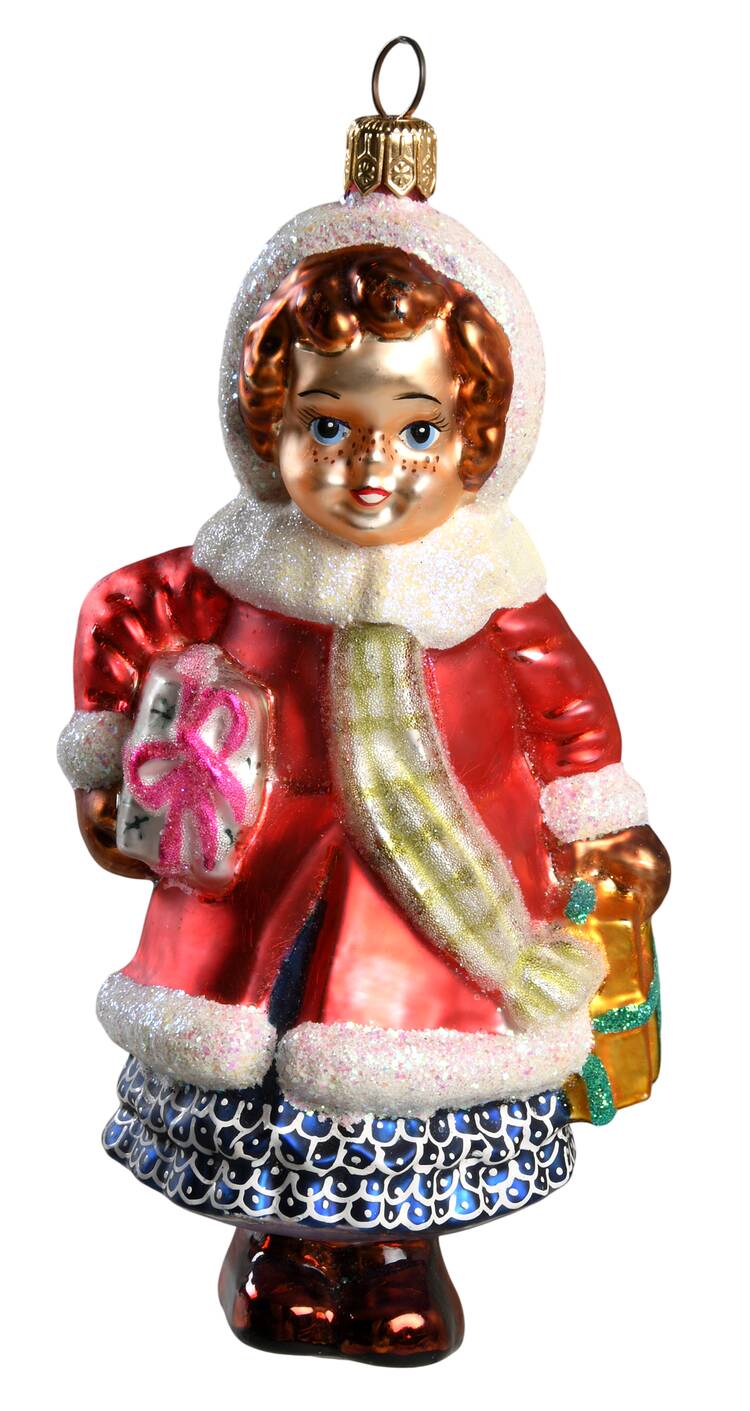 Children & Babies Evergreen Time-Girl W/Scarf - No Box