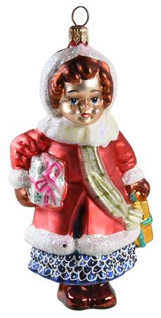 Children & Babies Evergreen Time-Girl W/Presents - No Box