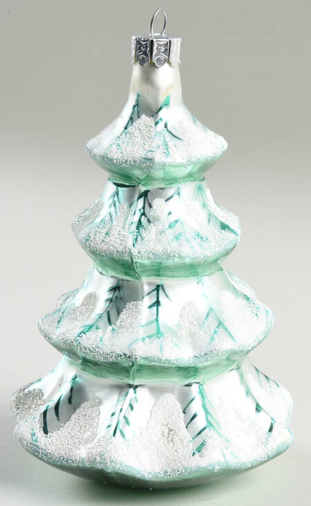 Trees & Pinecones Winter Tree-Green - No Box