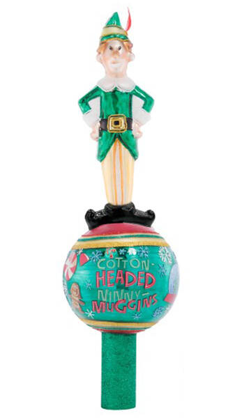 Warner Brothers Finial Merry Muggins Finial - Elf The Movie - No Box