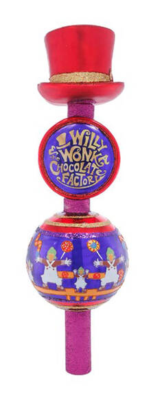 Warner Brothers Finial Wonka's Golden Ticket Topper Finial - No Box