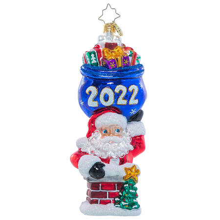 2022 Dated Ornaments Santa's Special Delivery - No Box