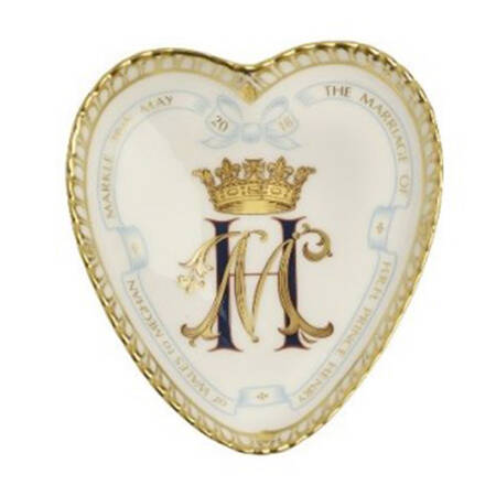 Royal Wedding- Harry & Meghan Harry & Meghan Heart Tray - With Box