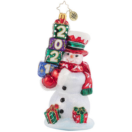 2021 Dated Ornaments 2021 Teetering Tower Of Treasure - No Box