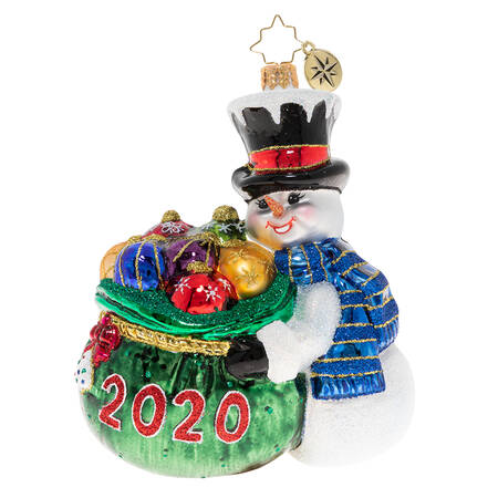 2020 Dated Ornaments by Christopher Radko