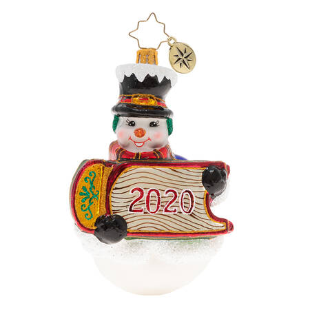 2020 Dated Ornaments Sleigh The Day Away 2020 - No Box