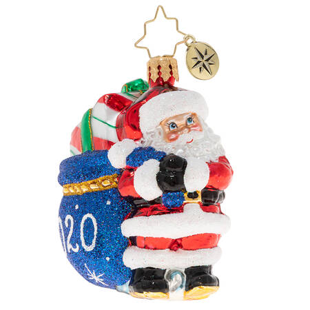 2020 Dated Ornaments Santa's 2020 Delivery Gem - No Box