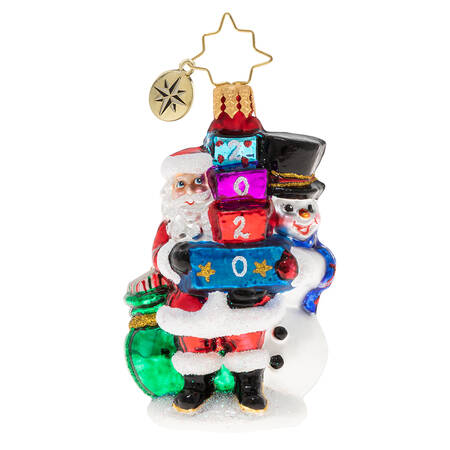2020 Dated Ornaments 2020 Winter Friends Gem - No Box