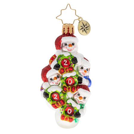 2020 Dated Ornaments Quadruple The Frosty Fun In 2020 Gem - No Box