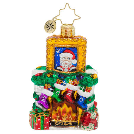 2020 Dated Ornaments 2020 Fireside Christmas Gem - No Box