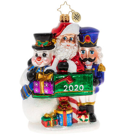 2020 Dated Ornaments A Forever-Treasured Trio 2020 - No Box