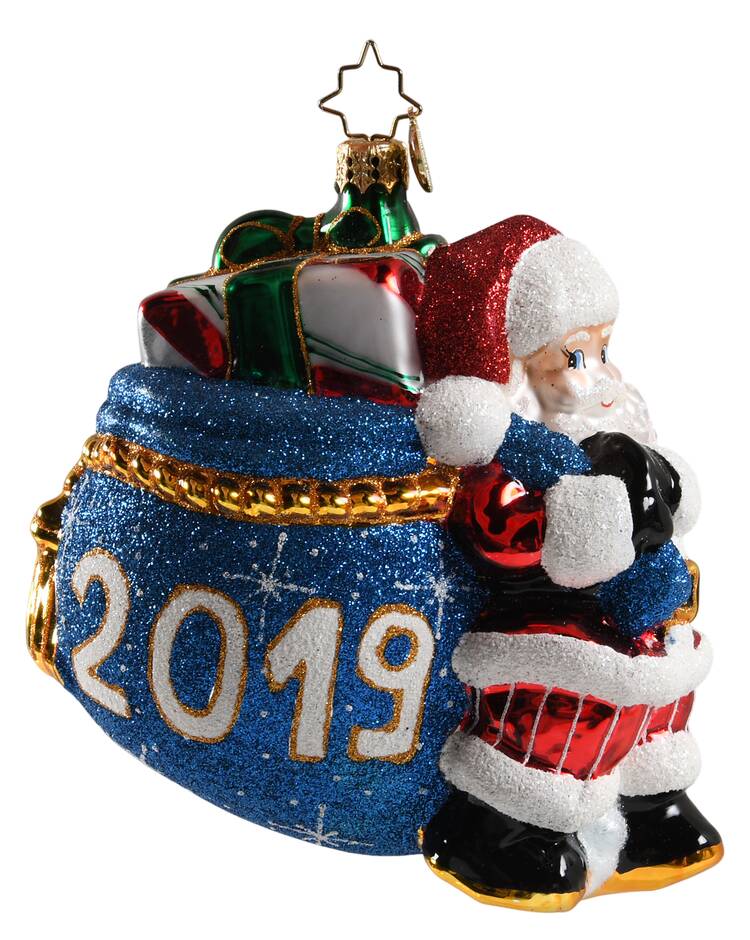 2019 Dated Ornaments by Christopher Radko