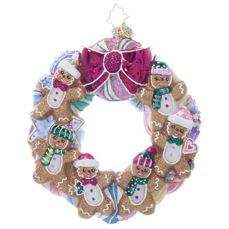 Twas the Night Before Christmas Sugar-Plum Dancing Dreams Wreath - No Box