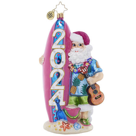 2024 Dated Ornaments 2024 Island Breeze Kris Kringle - No Box