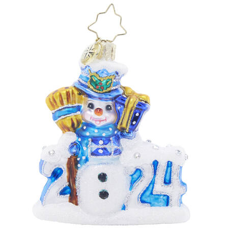 2024 Dated Ornaments Coolest Year Yet 2024 Gem - No Box