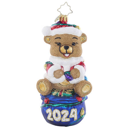 2024 Dated Ornaments 2024 Santa's Bear Buddy - No Box