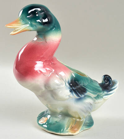 Figurines Mallard Planter - No Box