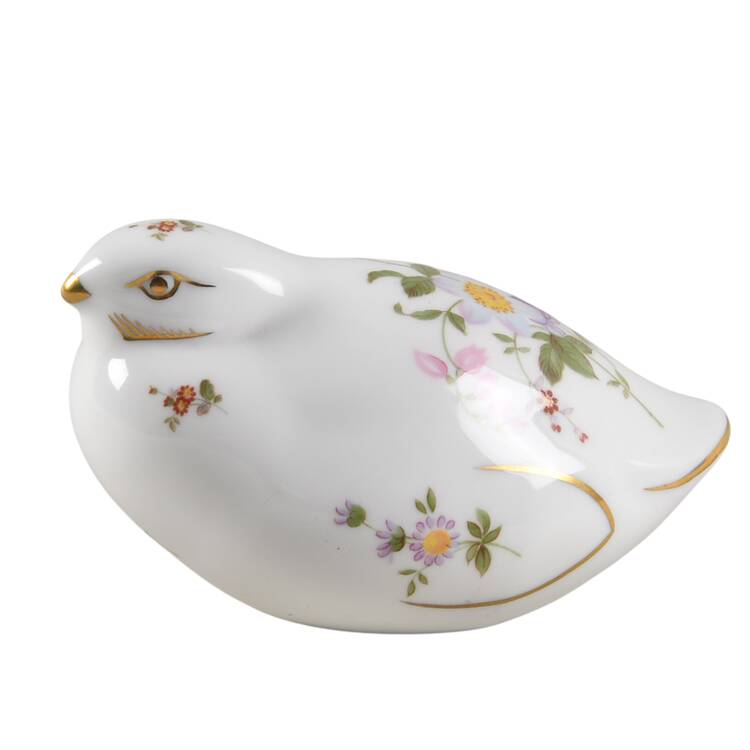 Derby Posie Paperweights Derby Posie Quail - No Box