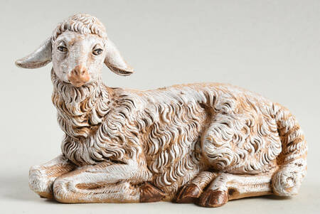 Fontanini Nativity 12 Inch Scale Seated Sheep - No Box