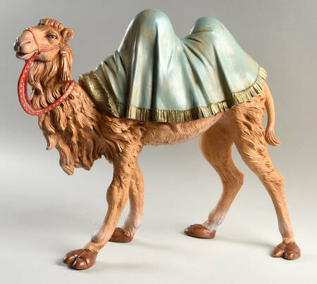 Fontanini Nativity 12 Inch Scale Standing Camel - No Box