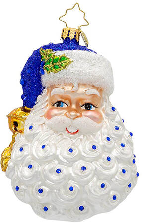 Birthstone Santa by Christopher Radko