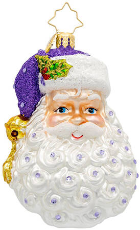 Birthstone Santa Birth Stone Santa February - No Box