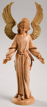 Fontanini Nativity 5" Scale Older Standing Angel - No Box