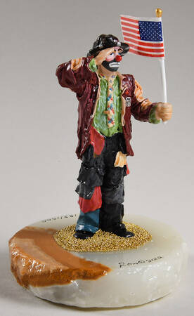 Emmett Kelly Jr. Collection I Pledge - With Box