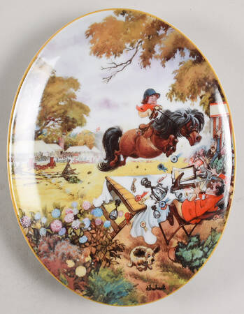 Thelwell Ponies Up For The Cup - Boxed