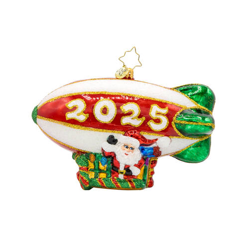 2025 Dated Ornaments 2025 Flying Over The Years - No Box