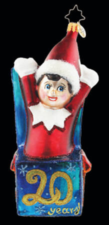 Elf on the Shelf by Christopher Radko