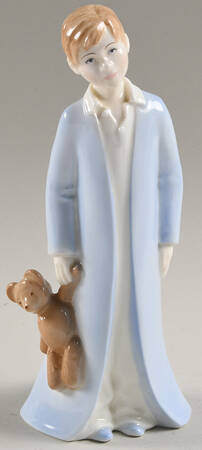 Charity Figurine of the Year And So To Bed-Boy In Blue,Teddy - No Box