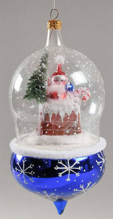 Santa Italian Flair Ornaments Midnight Visit - No Box
