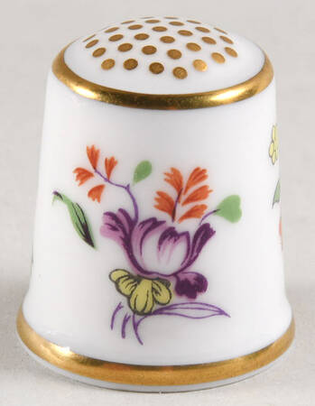 The Historical Thimble Collection Flower Sprig - No Box