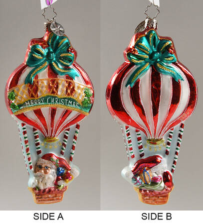 Santa-Space Up Up And Away (2 Sided) - No Box