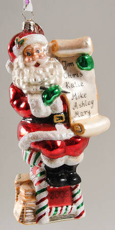 2005 Dated Ornaments by Christopher Radko
