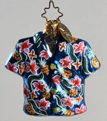 Surf &amp; Sun-Shirts Ornament by Christopher Radko