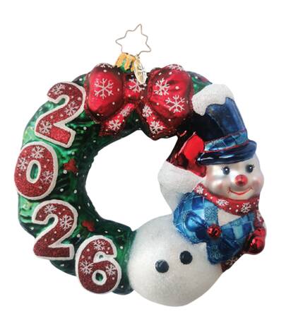 2026 Dated Ornaments 2026 A Flurry Of Cheer - No Box