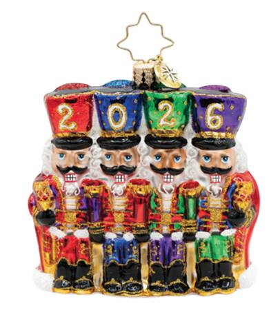 2026 Dated Ornaments 2026 Marching Guardians Gem - No Box