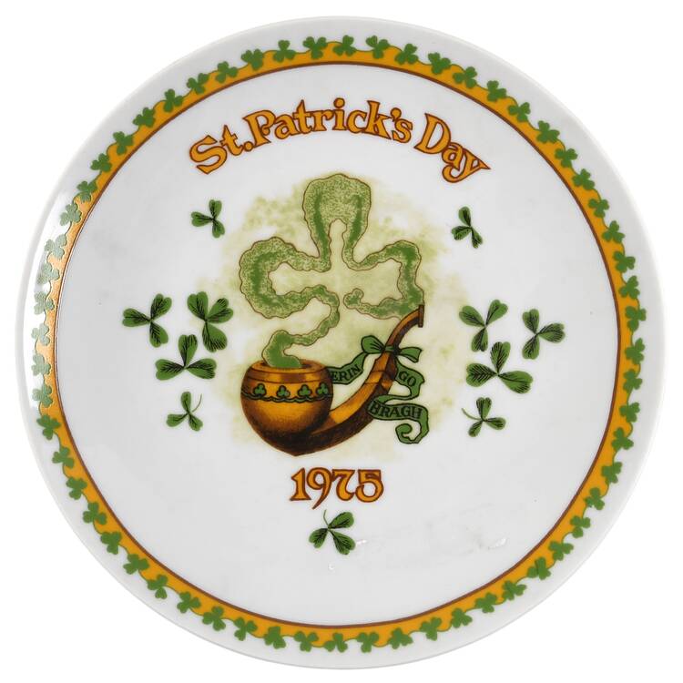 St. Patrick's Day Plate St. Patrick's Day-1975 - With Box