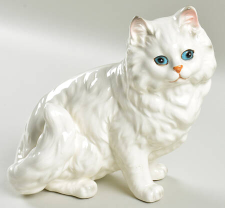 Sadek Animal Figurines Persian Cat - Boxed